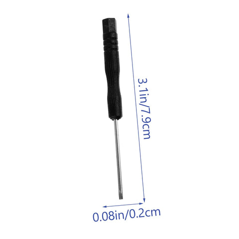 Small screwdriver from All In One Eyeglass Repair Kit With Screws And Tools For Quick Fixes On Glasses, 3.1 x 0.08 inches
