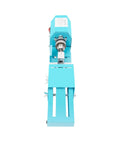Hot New Mini Lathe Machine 96W Copper Motor wood turning tool with adjustable speed for crafting projects on table.