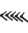 5Pcs M6 x 12mm Handle For SBR Bearing Block And Linear Rail Guide Shaft Support For CNC, Tool-Free Quick Install Lever Kit shown front view