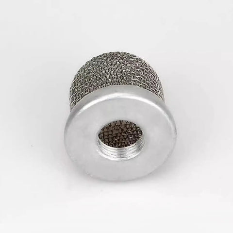 Stainless Steel Suction Hose For Airless Paint Sprayers 390 395 495 595 Replacement Part Easy Install Heavy Duty Heat Resistant Rubber Corrosion Resistant Durable Hose For Reliable Spraying close-up mesh intake filter