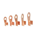 Premium 130Pcs Assortment Kit Featuring SC6-25 Copper Ring Lugs And OT Terminals For Battery Crimping Welding Connectors Heavy Duty 10A To 50A Wire Soldered Terminals That Totally Get The Job Done Right copper ring lugs