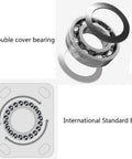 Beefy Heavy Duty Caster Wheel With Iron Core And Nylon Wheel Brake Equipped Universal Cart Wheel 1000kg Load Capacity Double Bearing