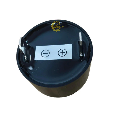 Slick Drop In Replacement Steady Tone Alarm High Power Beacon For Genie Vertical Mast And Scissor Lifts Hard Hat Ready Warning Signal DC 6 To 30V battery top view