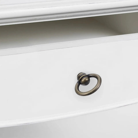 Drawer with Vintage Bronze Ring Cabinet Pull Handle With Screws For Kitchen Dresser Cupboard Furniture Hardware Retro Metal Ring Knob