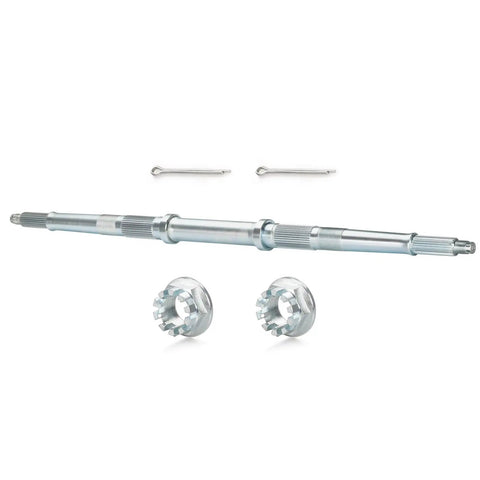 Rear Wheel Axle Shaft 42310-HC5-970 For Honda FourTrax 300 2x4 4x4 TRX300 FW 1993 2000 OEM Quality Replacement Shaft For Solid Fit And Smooth Handling Ready For The Trail, with pins and castle nuts
