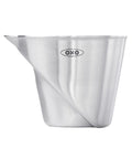 Stainless Steel Angled Measuring Jigger For Easy Reading From Above With Dual Ounce And Tablespoon Markings Dishwasher Safe Kitchen Tool