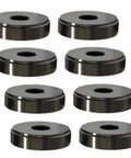 Eight CNC machined billet 6061-T6 bushings from Shifter Base Bushing Kit For Genesis Coupe 2011 2015. Improves shift feel.
