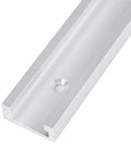 Pro Grade Aluminum T Track And T Slot Track For Woodworking Benches And Machinery, Built To Last Alloy, showcasing end view