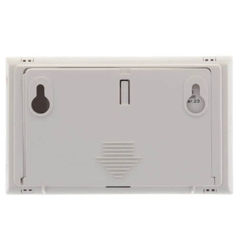 Rear view of Ultra-Sensitive Carbon Monoxide Detector For Pets And Folks With Medical Stuff, Battery Powered With Digital Display