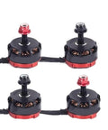 Four 2205 2300KV Brushless Motors For FPV Drones CW CCW, Lightweight Quadcopter Powerhouse For QAV250 X210 Racing Drones