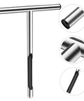 Stainless Steel Soil Sample Probe Tool With T Handle For Easy Field Soil Sampling, Lightweight And Portable Sampler with close-up