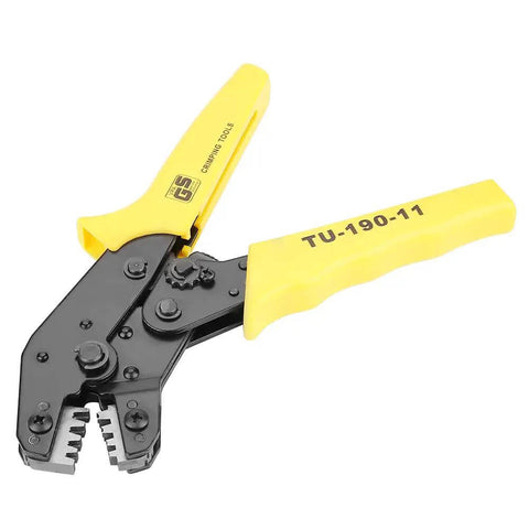 Ergonomic Chrome Vanadium Steel Crimp Plier With PVC Handle For Cable Crimping And AWG 28 18 Terminals Pro Grade Heavy Duty Tool