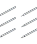 Premium Rock Hard Tungsten Carbide Scribe Nib Replacement Set includes six heavy duty tips for precision engraving and cutting.