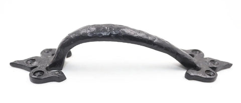 7 Inch Barn Door Handles Pack Of 2 Black Cast Iron Rustic Hardware FDL Design For Garage Doors