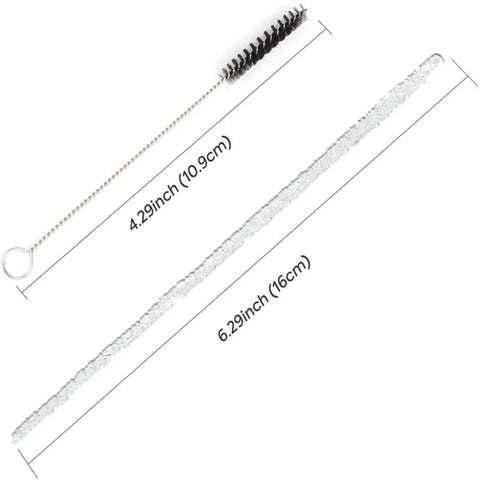 Replacement Gear Set For Two Thirds System Mouthpiece Six Screens One Adjustable Sandwich Pusher 3D Bottom Hardware And Six Plus Three Cleaning Brush Set, 4.29in brush