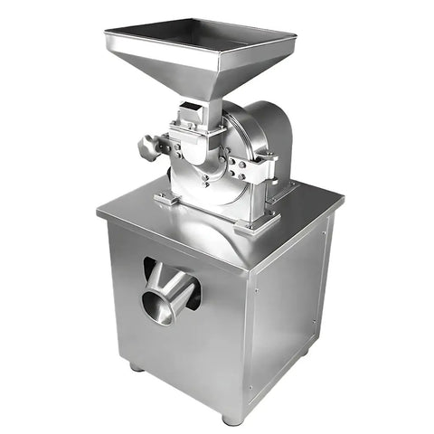 Heavy Duty Go To Dry Food Powder Making Machine And Chili Pepper Spice Grinder For Home Kitchen Electric Grain Pulverizer Universal Grinder with stainless steel and carbon steel components.