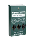 Commercial Grade Dog Waste Station Refill Bags, Two Hundred Count Roll, Extra Thick and Leakproof in green dispenser