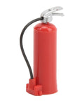 Solid RC Fire Extinguisher Crawler Decoration For Scale 24 And 18 Trucks Lightweight Simulation Prop side view of red extinguisher