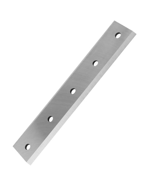 Heavy Duty 12 Inch Wood Chipper Blade Replacement Fits 4 Inch And 5 Inch Electric Start Chippers Shredder For Green And Dry Wood Cutting PK0903 PK090301 PK0915EH PK0915 with 34-degree bevel visible
