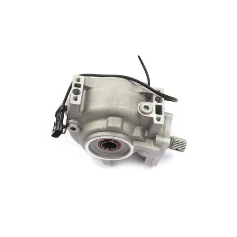 Top Shelf Front Differential Assembly Replacement For Polaris RZR 800 2008 To 2010 showing aluminum housing and input shaft.