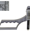 Straight Shooter Magnetic Height Gauge For Woodworking Jointer Router And Planar Blades With Precision Spring Plunger And Dual Metal Tips Auto Shut Off Inch Display Badass Durability Shop Essential with digital display and ergonomic handle.