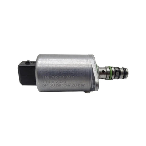 Hardcore 24 Volt Hydraulic Pump Proportional Solenoid Valve TM70202 Plug And Play Installation For Farm Equipment And Loader Rig Smooth Gutsy Control All Day Long