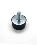 Top Tier Rubber Isolator Mounts For High Elasticity Vibration Dampening Pads To Knock Out Generator Shake and Motor Hum, rubber mount with steel threading.