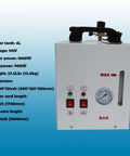 Heavy Duty 1600W Steam Ironing Station With 4L Tank And 900W Iron Head for commercial use, showing control panel and specifications.