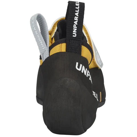 Rear view of Climbing Shoes Size 9.5 For Sport Climbing With Precision Fit And Lightweight Comfort Dope Grip Vibram Outsole Slipper Style