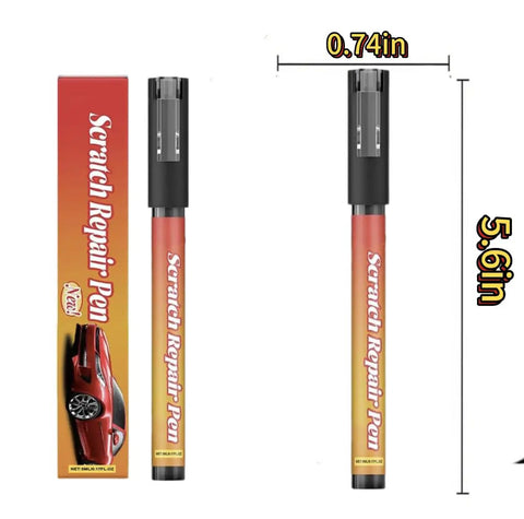 Two 2 Pack Car Scratch Removal Pen And Auto Paint Repair Brush Kit For All Colors Clear Finish Touch Up Paint in packaging