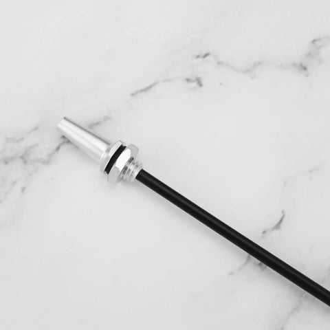 Two Pack RC Antenna Tube With Cap Universal Silver Antenna Mount For RC Cars, Quadcopters, FPV Drones, Boats And Planes 320mm Long