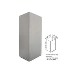 30 Inch Chimney Extension For Premium Series Range Hood, Stainless Steel, with dimensions shown for RA-092 RA-094 models.