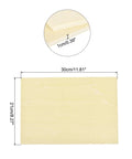 Meccanixity basswood sheet, unfinished wood board, 12x8 in, 3/8 in thick, front view