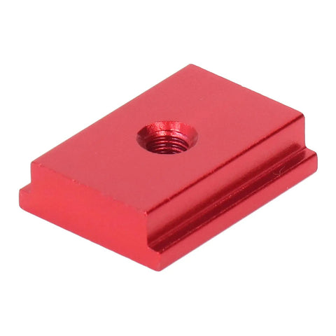 Red M6 Threaded Woodworking T Nut for 30 Series Aluminum Profiles Sliding Slot Nut for Table Saws and Benches