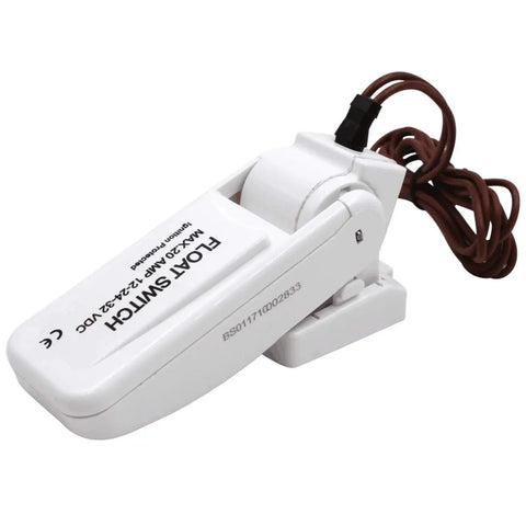 Automatic Boat Bilge Pump Float Switch With Moisture Tight Seals For 12 24 32VDC Ignition Protected Marine Use Removable Base