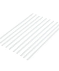 Ultimate 10 Pcs Plastic Welding Rods For ABS PP PVC PE, 250mm rods for fixing bumpers, tanks, and pipes.