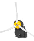 Side Brush Motor Module Replacement For 500 600 700 800 900 Series Vacuum Cleaners, Fits 860 861 864, white and yellow brush