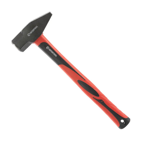 40 Oz Blacksmith Hammer For Metalworking And Welding With Shock Absorbing Anti Slip Fiberglass Handle And Forged Steel Head Delivers Maximum Strength For Chiseling Forging And Heavy Duty DIY Projects With Balanced Weight For Control