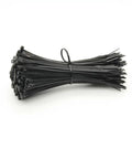 Durable Nylon Cable Zip Tie Set, 100 Pcs Self Locking Wire Ties In 100mm, 150mm, And 200mm Lengths, Assorted Colors For Easy Sorting And Quick Organization, Heavy Duty Industrial Grade Fasteners