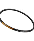 46 Inch Pitch Wrapped B Section V Belt For Heavy-Duty Industrial Power Drives And Transmission Use, 5/8 Inch Wide By 13/32 Inch Thick, Oil And Heat Resistant Synthetic Rubber Wrapped Drive Belt, B-46 marking