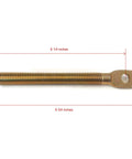 Snow Plow Trip Spring Eyebolt Kit For Western Fisher SnowEx Blizzard 23039 1302205 Includes Trip Spring Eyebolt Nuts And Lock Washer Ideal For Easy Install And Reliable Blade Lift. 6 1/4 inch threaded eyebolt with 6 3/4 inch overall length