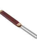 Top Tier Woodworking T Bevel Gauge With Rosewood Handle, smooth swing angle finder, stainless steel ruler, precise measurements