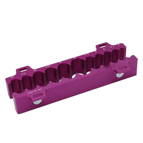 Pro Grade All Purpose Bicycle Vise Jaw Set for Front Forks Rear Shocks and Round Tubes 5mm to 16mm, anodized aluminum view