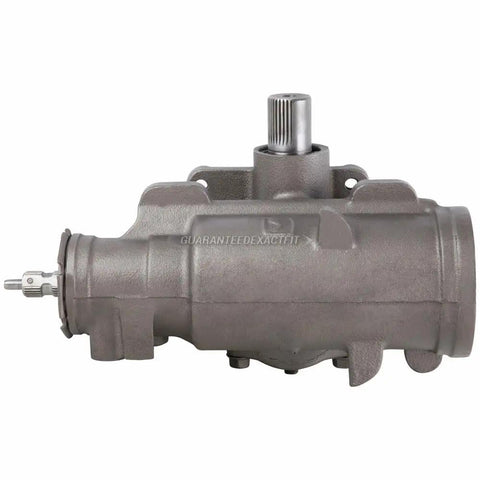 Beast Mode Remanufactured Power Steering Gear Box For 1977 1978 1979 Chevy K10 K20 K30 Pickup side view showing solid construction.
