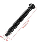 Furniture Confirmat Screws 7x69mm Hex Socket Wood Fasteners Powder Coated Pack Of 20