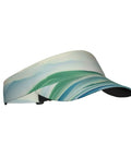All Day Sun Shield Dragon Boat Festival Print UV Visor Hat With Curved Brim UPF Protection side view