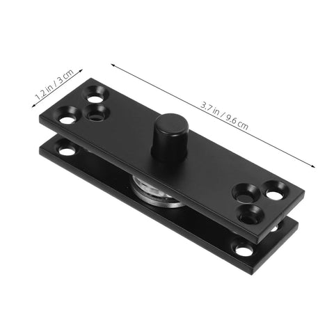 Hidden Stainless Steel Thickened Pivot Hinge 360 Degree Rotation For Secret Opening Doors And Concealed Cabinet Hardware