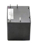 Bulletproof 12V AC DC Power Supply Module 10 Watt With Full Safety Shield top view of black compact adapter with pins.