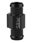 Upgrade Your Ride With This Premium Motorcycle Water Temperature Sensor Adapter In 18Mm And 22Mm Sizes For Super Precise Engine Reading and smooth performance, black aluminum construction.