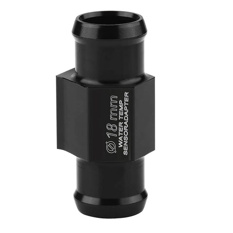 Upgrade Your Ride With This Premium Motorcycle Water Temperature Sensor Adapter In 18Mm And 22Mm Sizes For Super Precise Engine Reading and smooth performance, black aluminum construction.